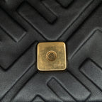 Fendi Mini Zucca Embossed Leather Baguette Satchel (SHG-ALnDVt)