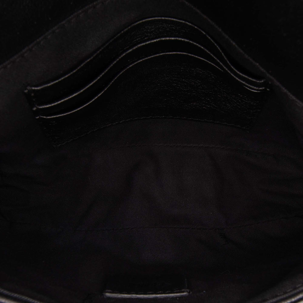 Fendi Mini Zucca Embossed Leather Baguette Satchel (SHG-CD0Erc)