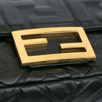 Fendi Mini Zucca Embossed Leather Baguette Satchel (SHG-CD0Erc)