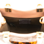 Fendi Mini Zucca Embossed Sunshine Shopper Tote (SHG-HutZTE)