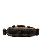 Fendi Mini Zucca Glazed Fabric Cage Baguette (SHG-7IwhHV)