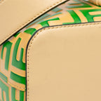 Fendi Mini Zucca Mon Tresor Embossed Leather Bucket Bag (SHG-S2s9H7)