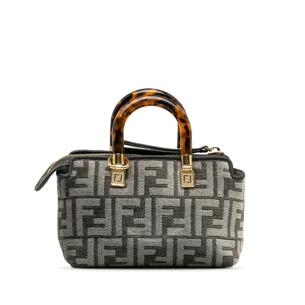 Fendi Mini Zucca Tapestry By The Way Satchel (SHG-yLdvot)