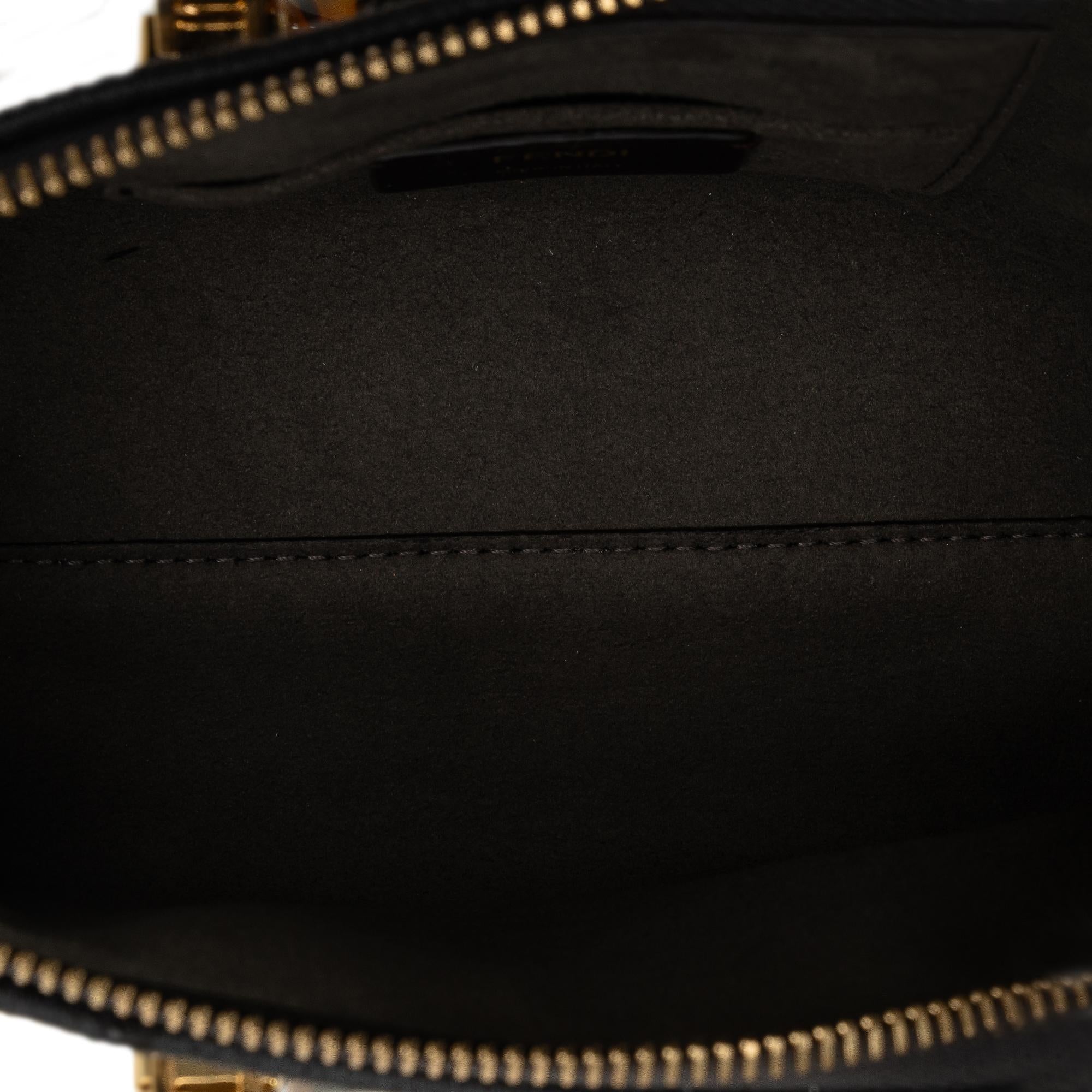 Fendi Mini Zucca Tapestry By The Way Satchel (SHG-yLdvot)