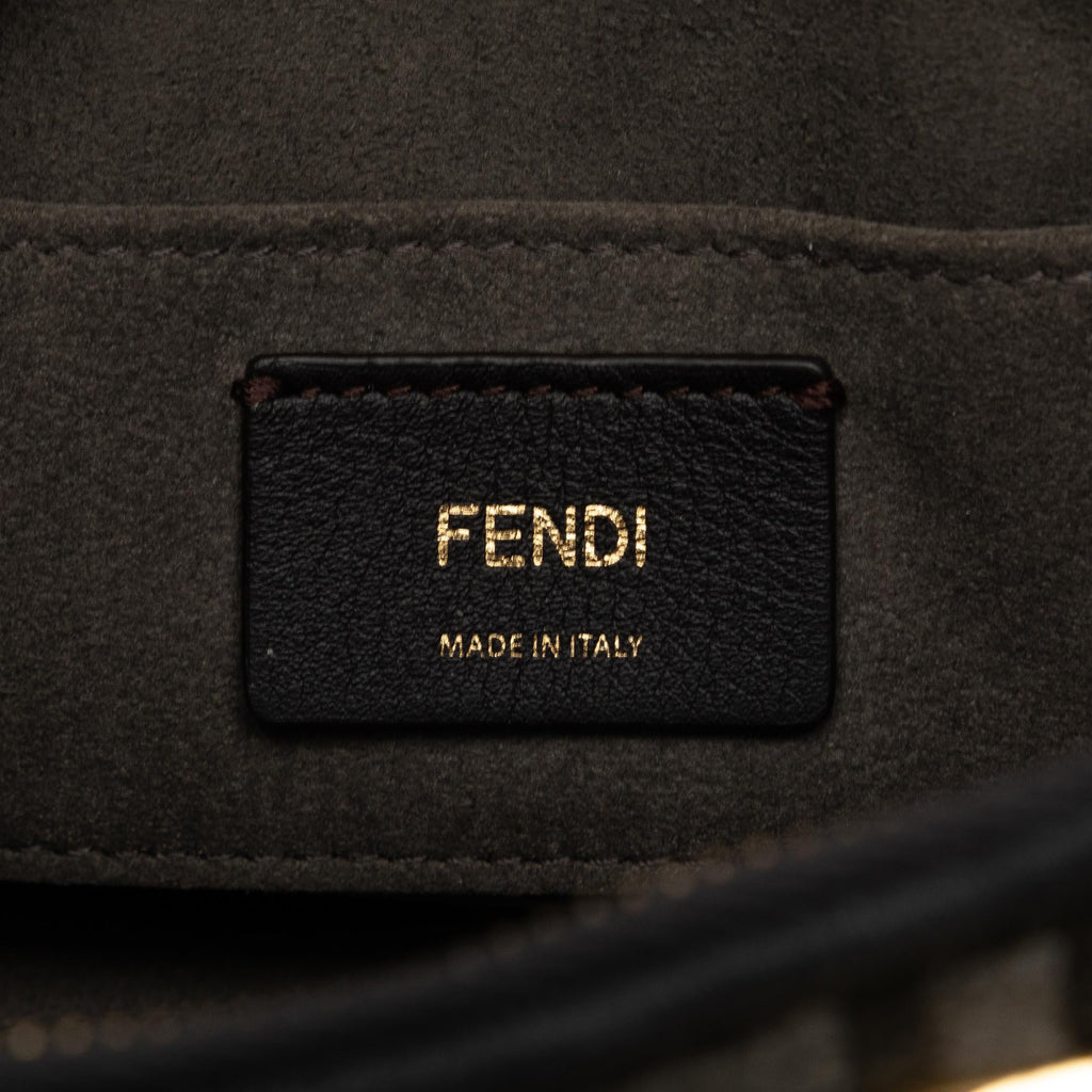 Fendi Mini Zucca Tapestry By The Way Satchel (SHG-yLdvot)