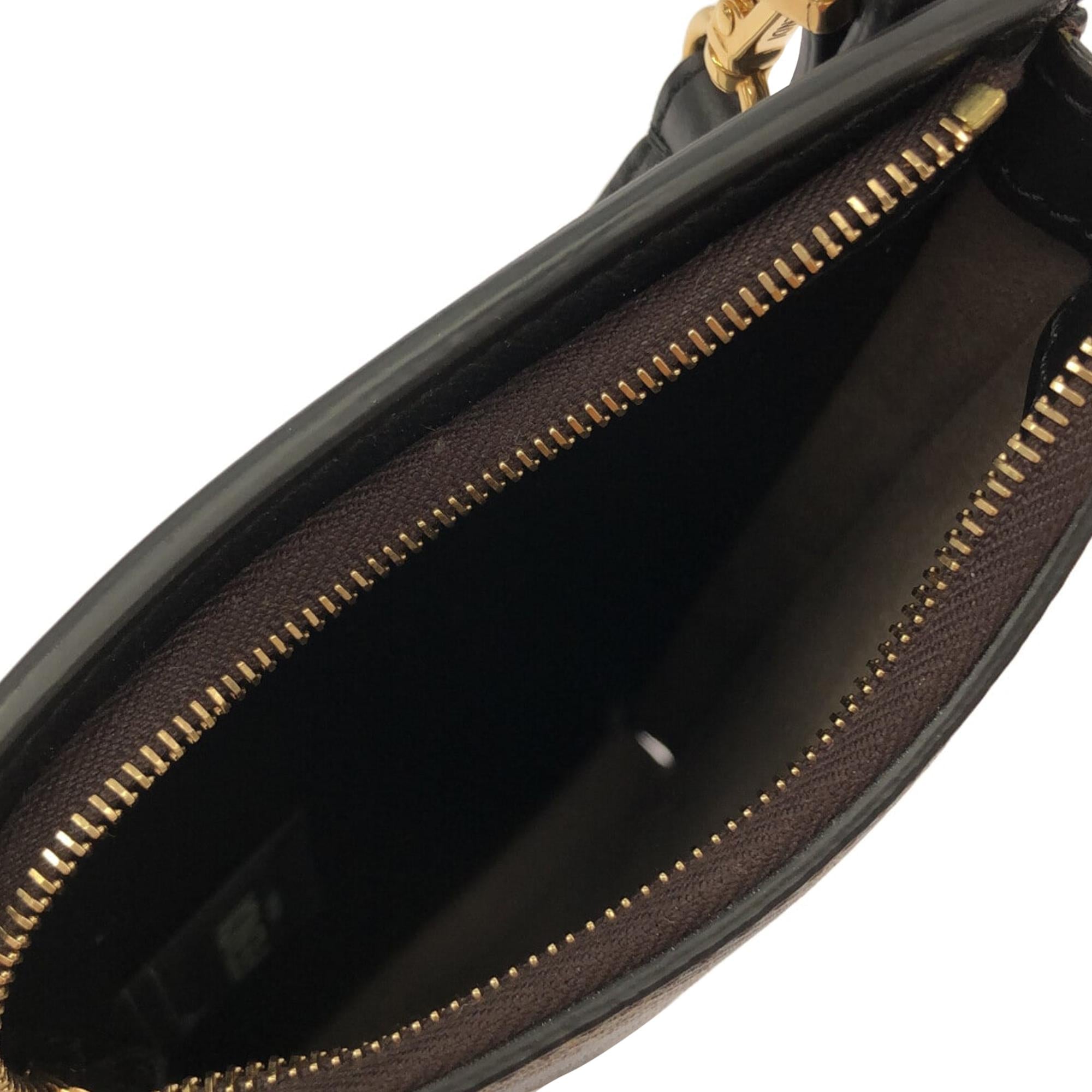 Fendi Mini Zucca and Leather 3 Pocket Crossbody (SHG-up2ClV)