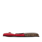 Fendi Mini Zucca and Leather 3 Pocket Crossbody (SHG-Q6DREy)