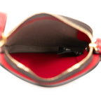 Fendi Mini Zucca and Leather 3 Pocket Crossbody (SHG-Q6DREy)