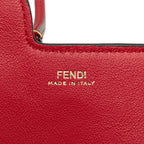 Fendi Mini Zucca and Leather 3 Pocket Crossbody (SHG-Q6DREy)