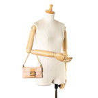 Fendi Mini Zucchino Canvas Baguette (SHG-ezjzrs)