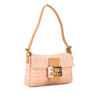 Fendi Mini Zucchino Canvas Baguette (SHG-9VUN1z)