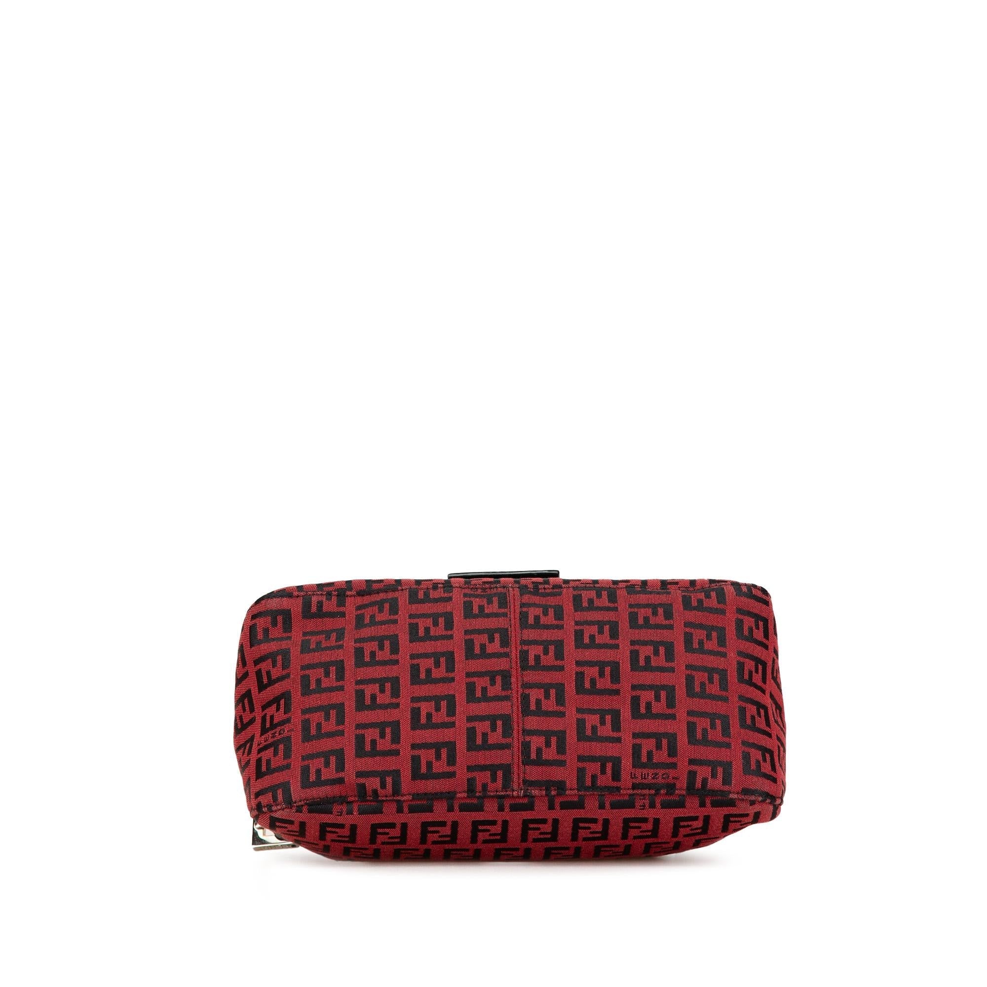 Fendi Mini Zucchino Canvas Baguette (SHG-C93Lam)