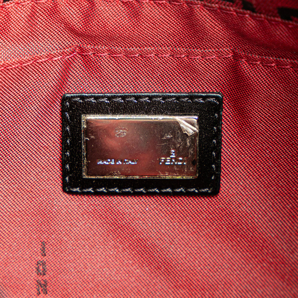 Fendi Mini Zucchino Canvas Baguette (SHG-C93Lam)