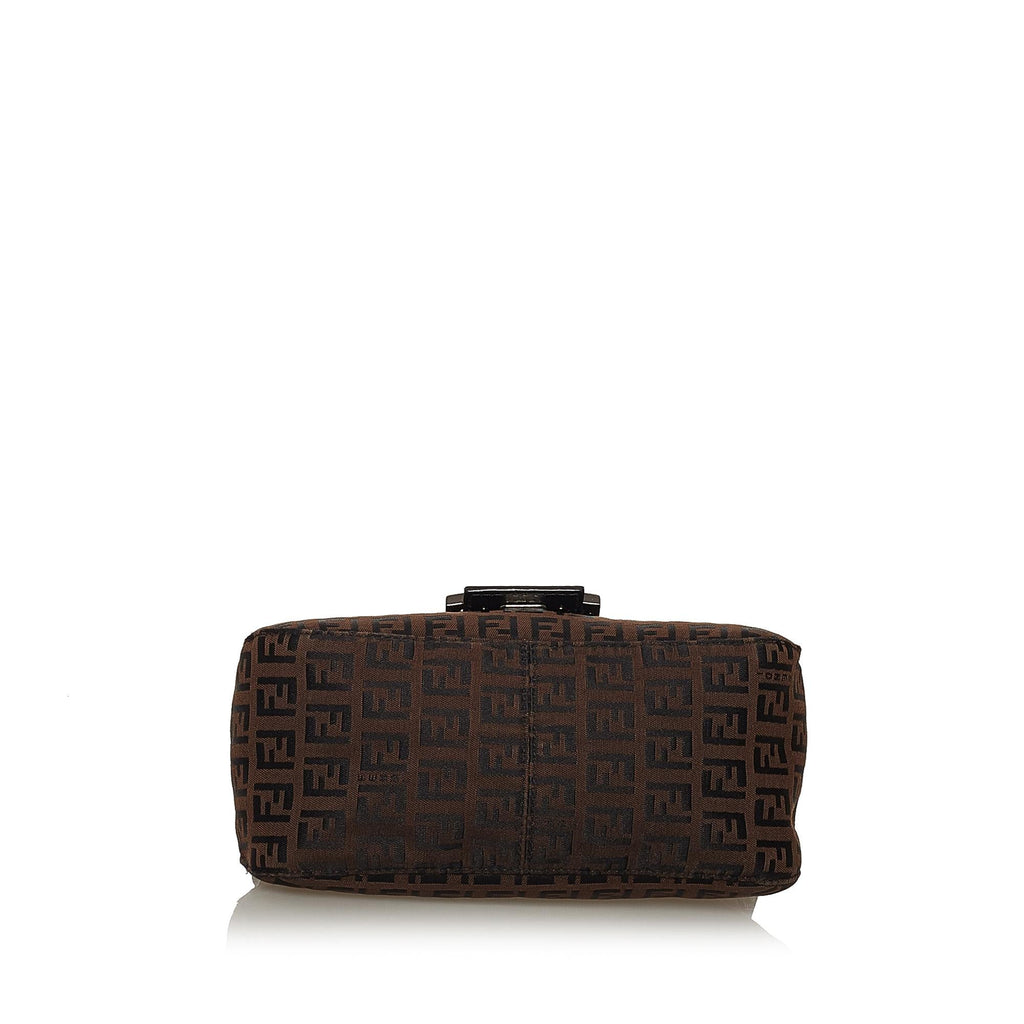 Fendi Mini Zucchino Canvas Mamma Baguette (SHG-28605)