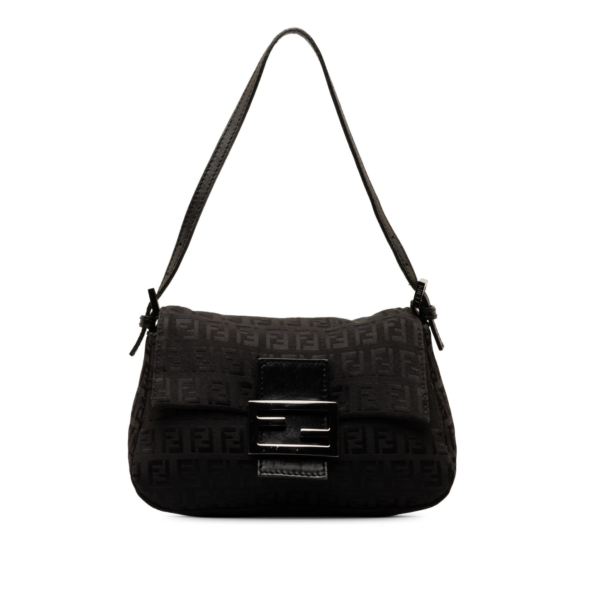 Fendi Mini Zucchino Canvas Mamma Forever (SHG-8qQJpC)