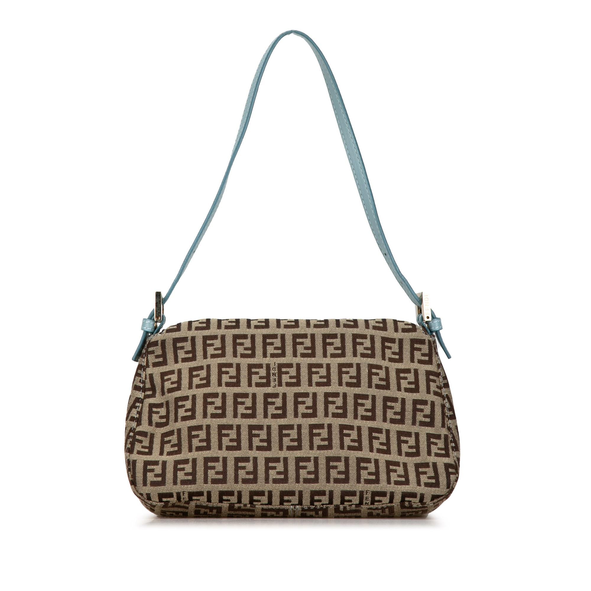 Fendi Mini Zucchino Canvas Mamma Forever (SHG-yImJLi)