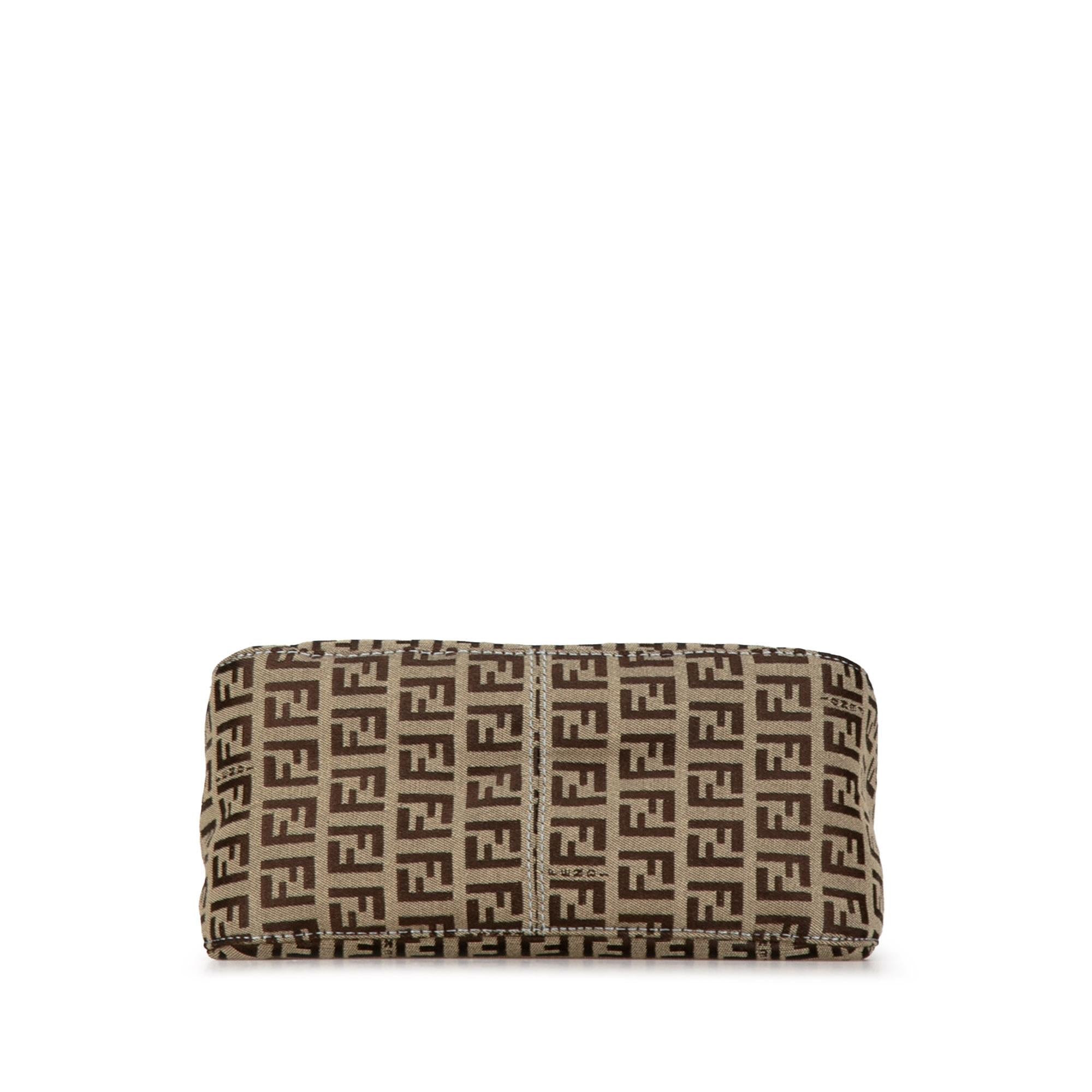 Fendi Mini Zucchino Canvas Mamma Forever (SHG-yImJLi)