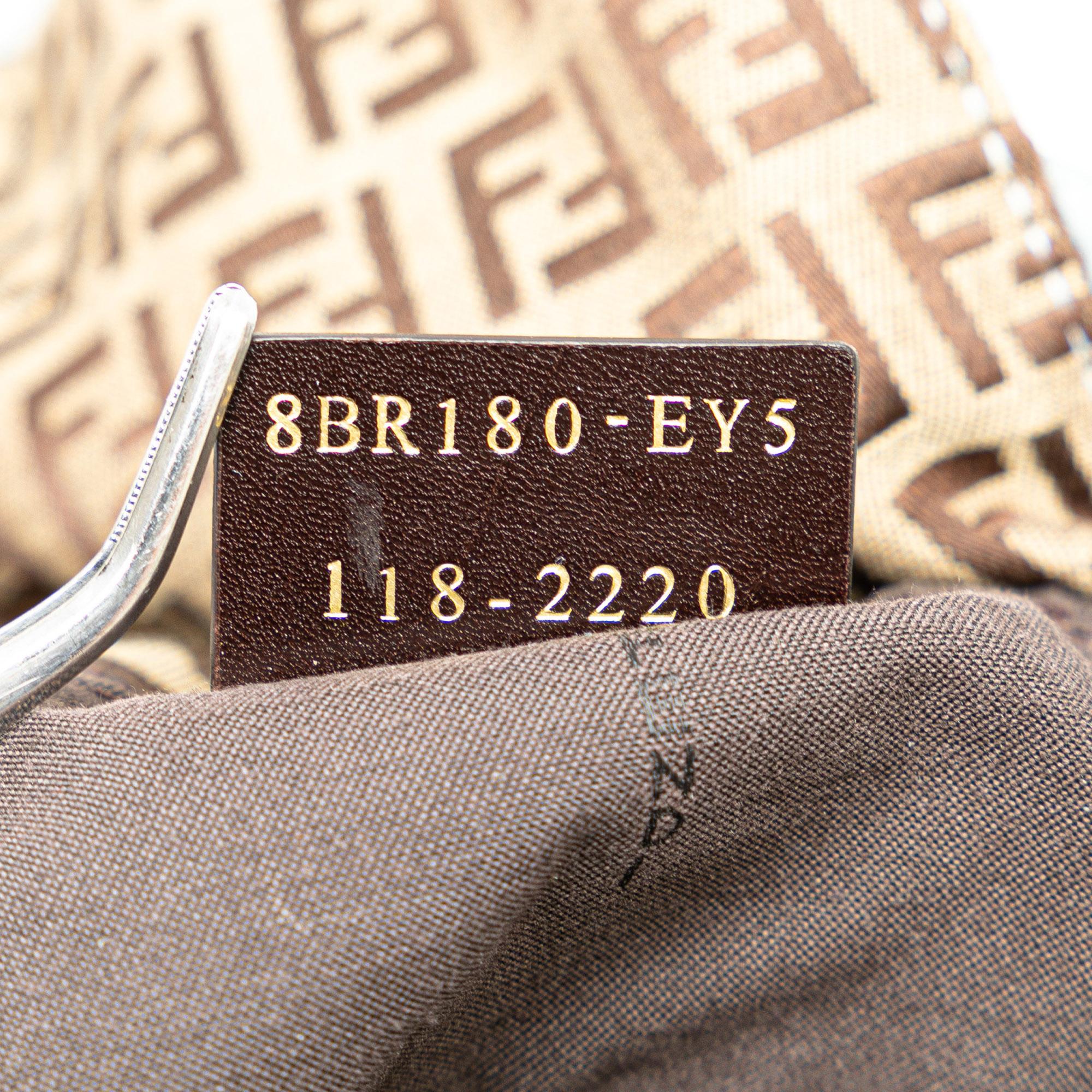 Fendi Mini Zucchino Canvas Mamma Forever (SHG-yImJLi)