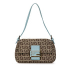 Fendi Mini Zucchino Canvas Mamma Forever (SHG-yImJLi)