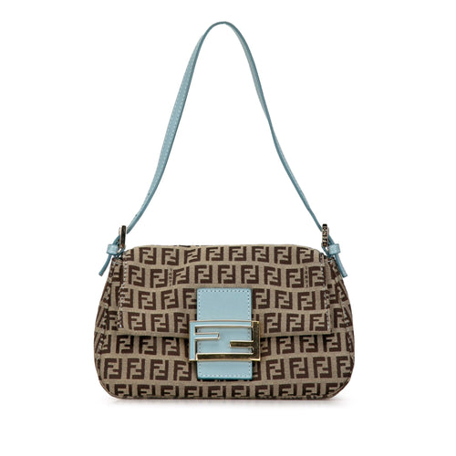 Fendi Mini Zucchino Canvas Mamma Forever (SHG-yImJLi)
