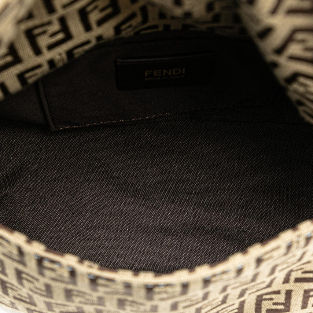 Fendi Mini Zucchino Canvas Mamma Forever (SHG-yImJLi)