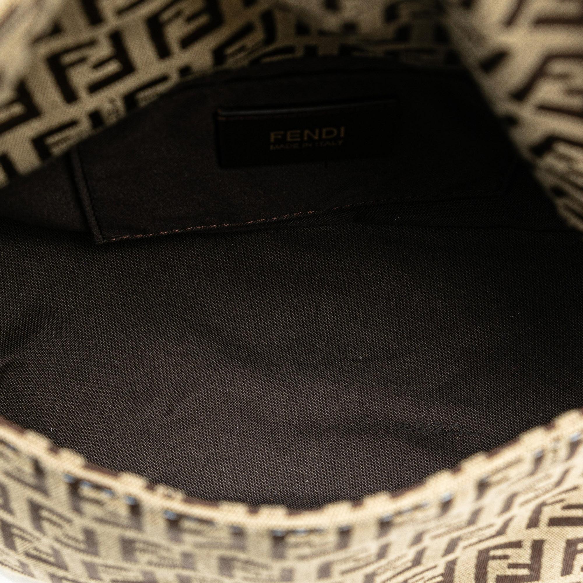 Fendi Mini Zucchino Canvas Mamma Forever (SHG-yImJLi)