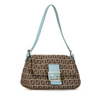 Fendi Mini Zucchino Canvas Mamma Forever (SHG-yImJLi)