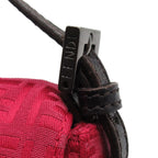 Fendi Mini Zucchino Canvas Mamma Shoulder Bag (SHG-hUhJV9)