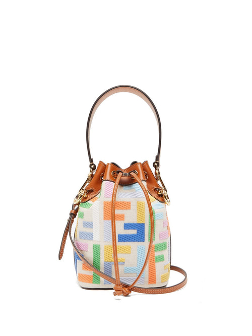 Fendi MON TRESOR FF Bucket Bag