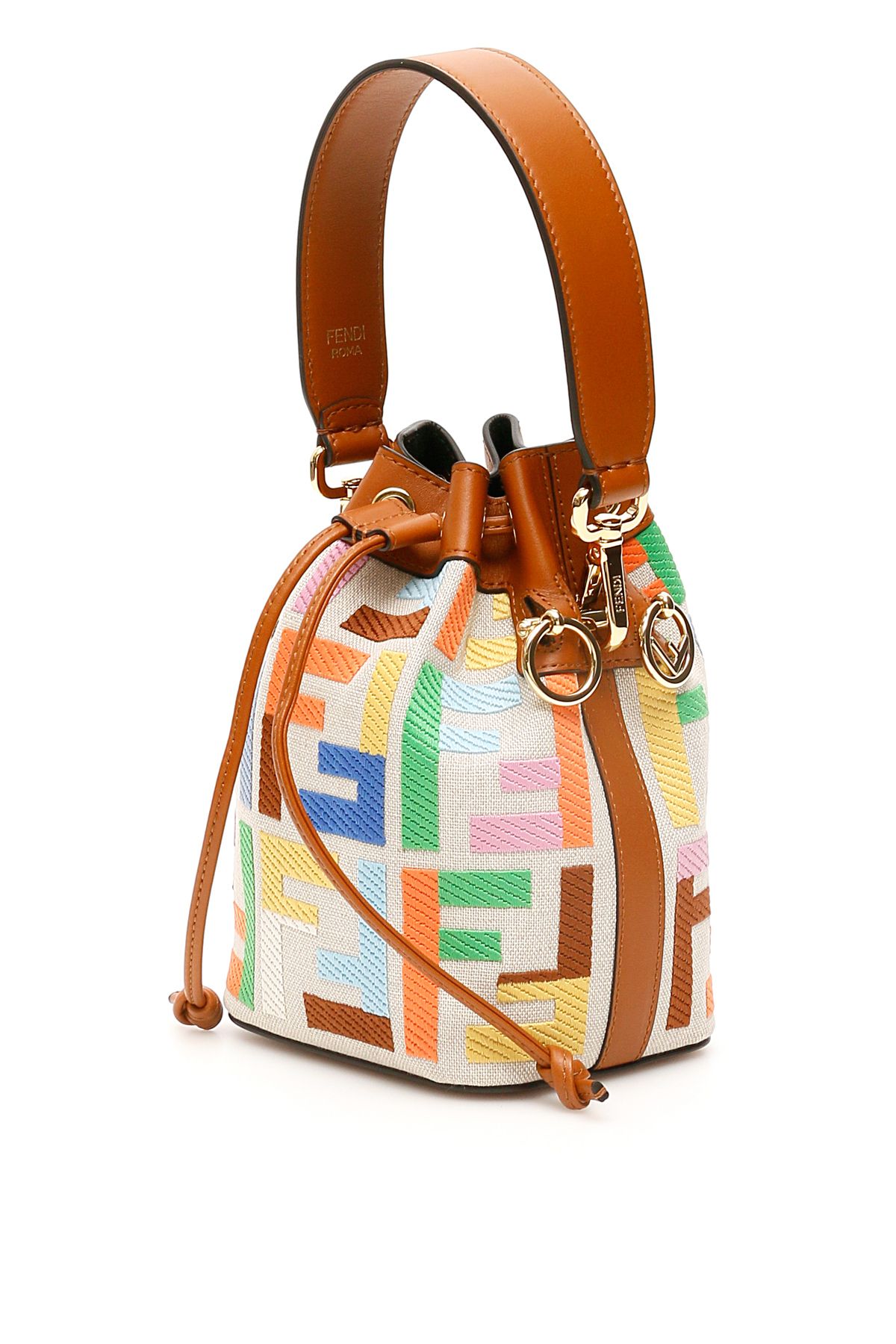 Fendi MON TRESOR FF Bucket Bag