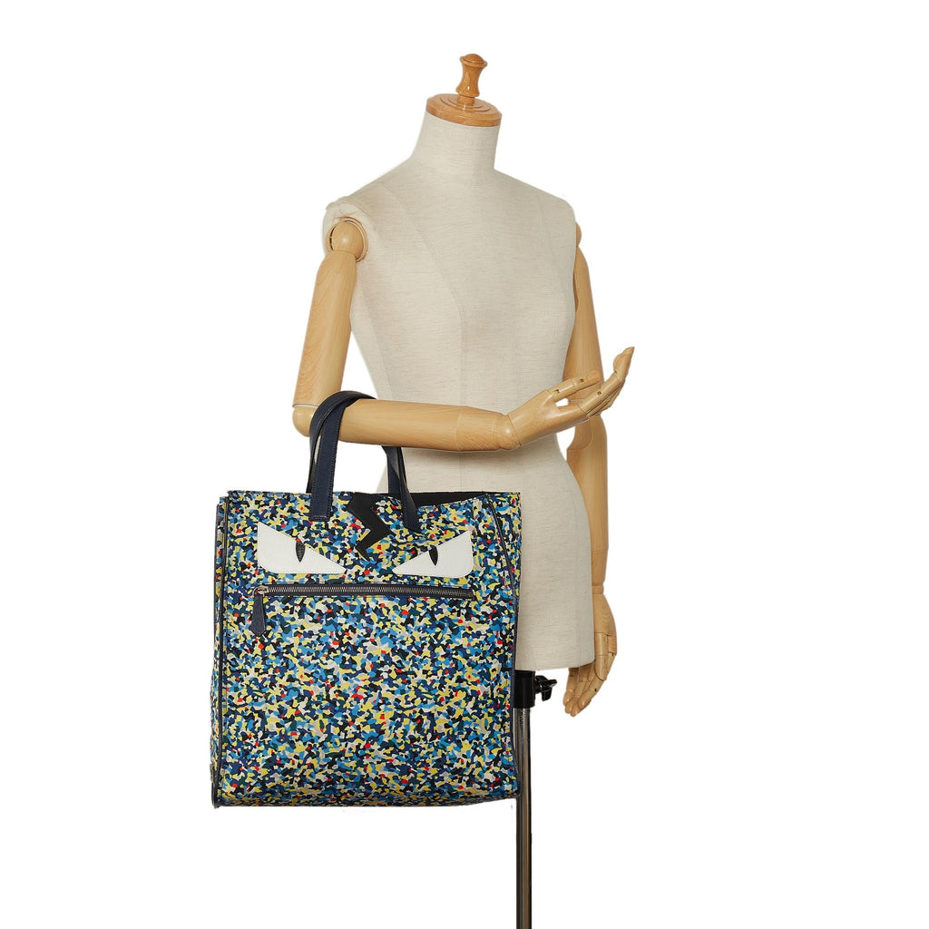Fendi Monster Confetti Tote Bag (SHG-8Lq2SU)
