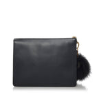 Fendi Monster Leather Clutch Bag (SHG-33968)