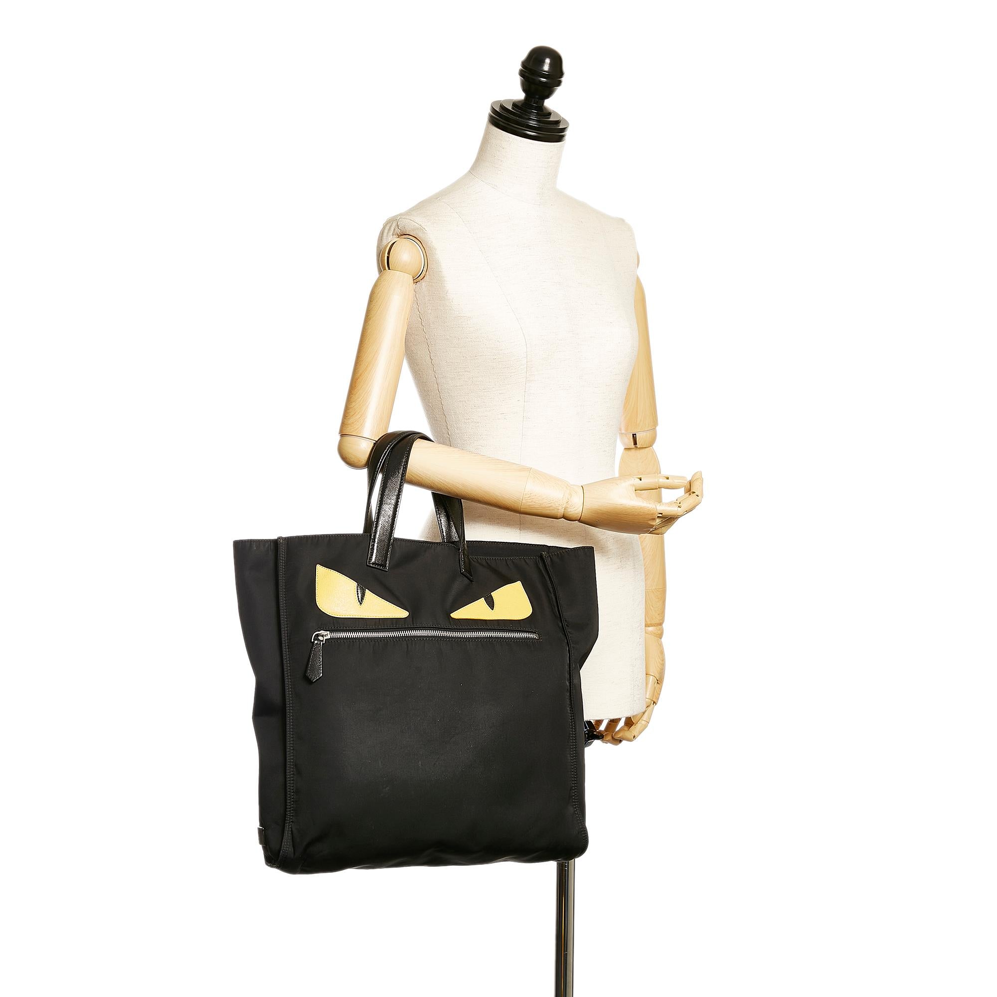 Fendi Monster Nylon Tote Bag (SHG-32640)