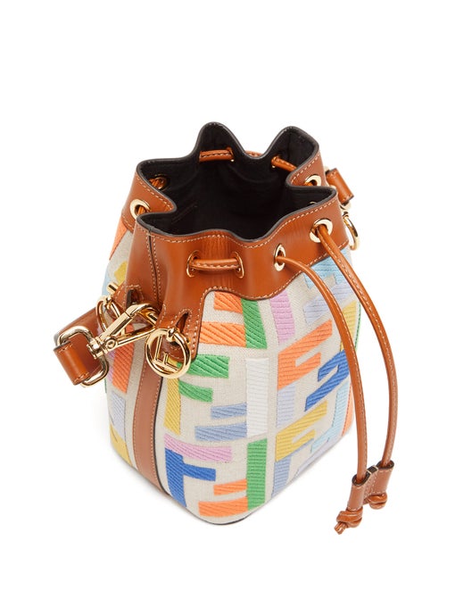 Fendi MON TRESOR FF Bucket Bag