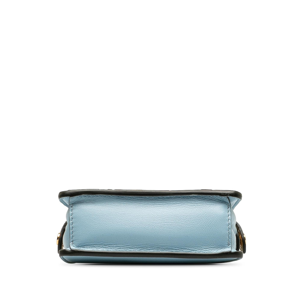 Fendi Nano Rainbow Inlay Peekaboo Satchel (SHG-ThJrFS)