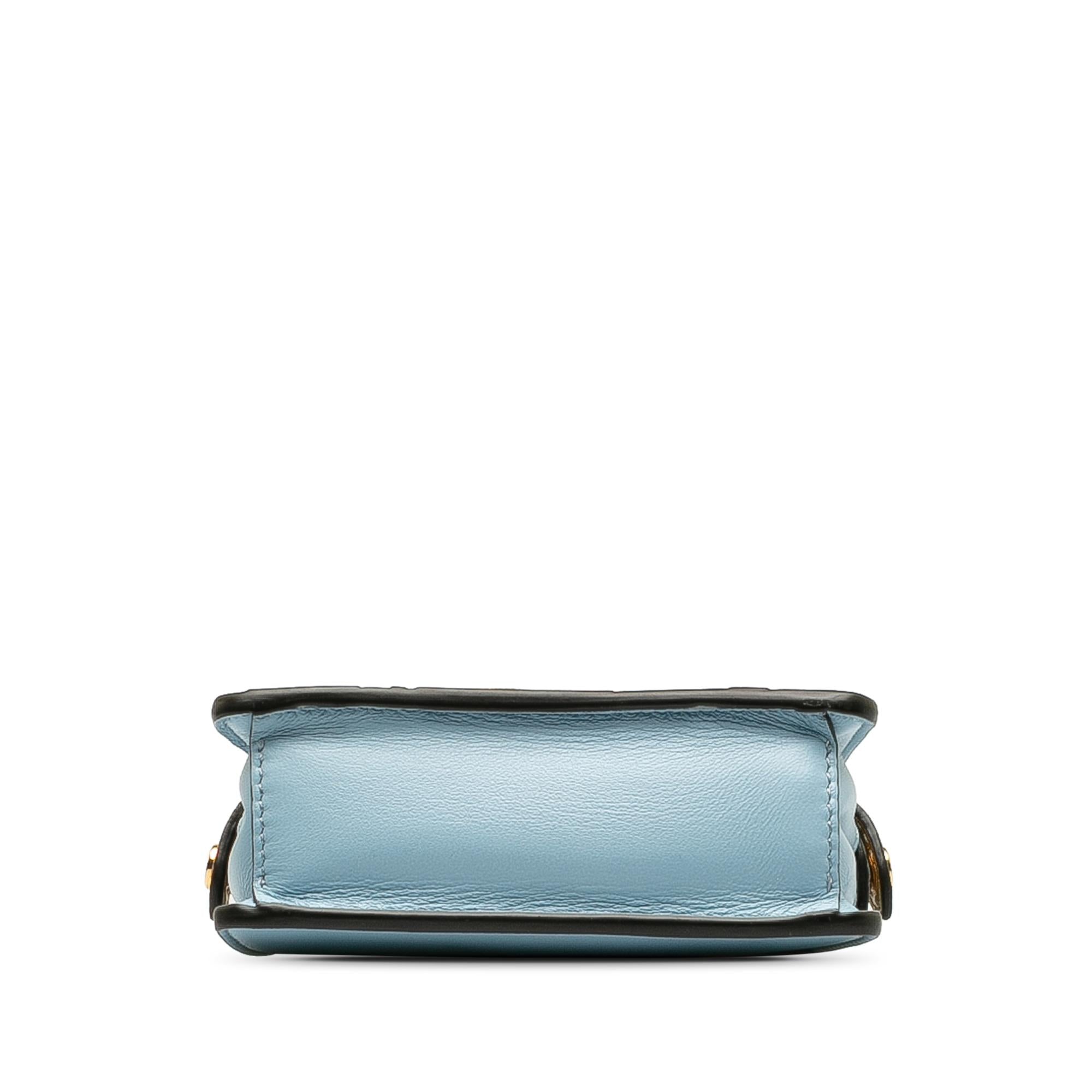 Fendi Nano Rainbow Inlay Peekaboo Satchel (SHG-ThJrFS)