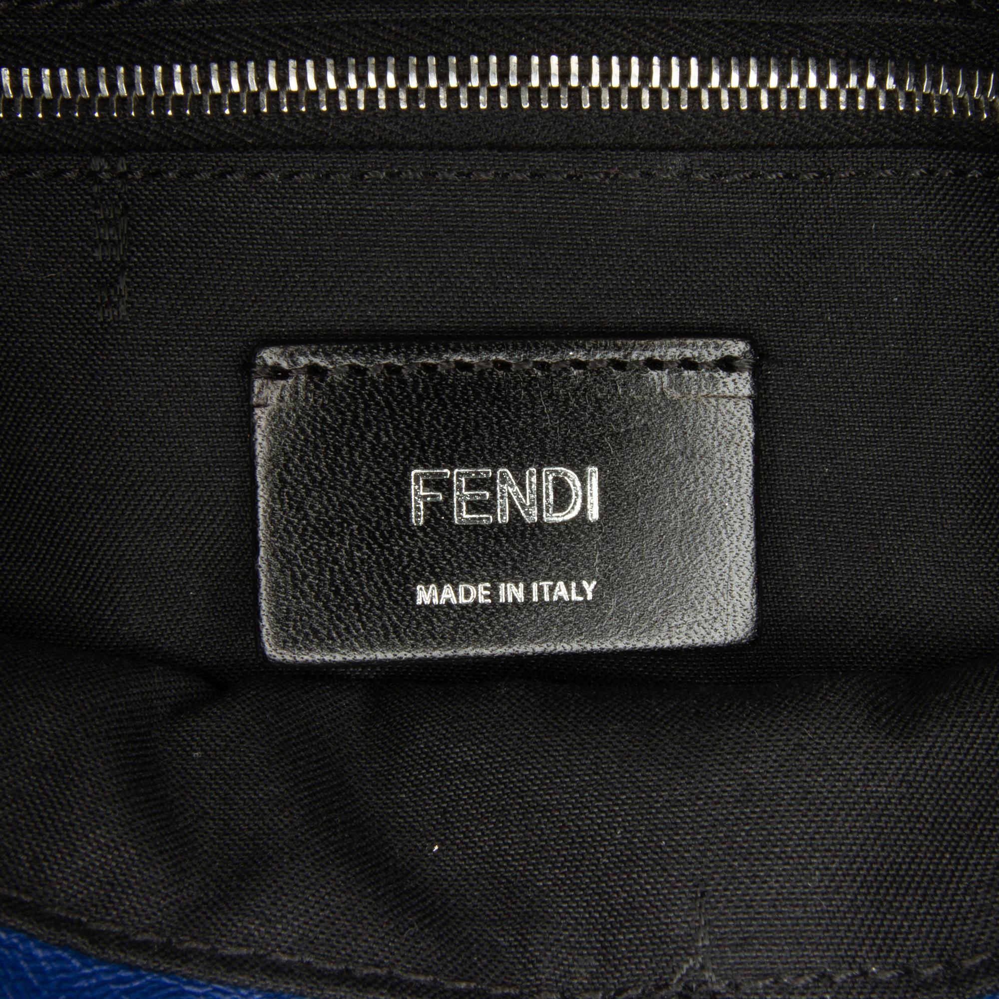 Fendi Nappa FF 1974 Embossed Belt Baguette (SHG-QBKsoa)
