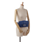 Fendi Nappa FF 1974 Embossed Belt Baguette (SHG-QBKsoa)