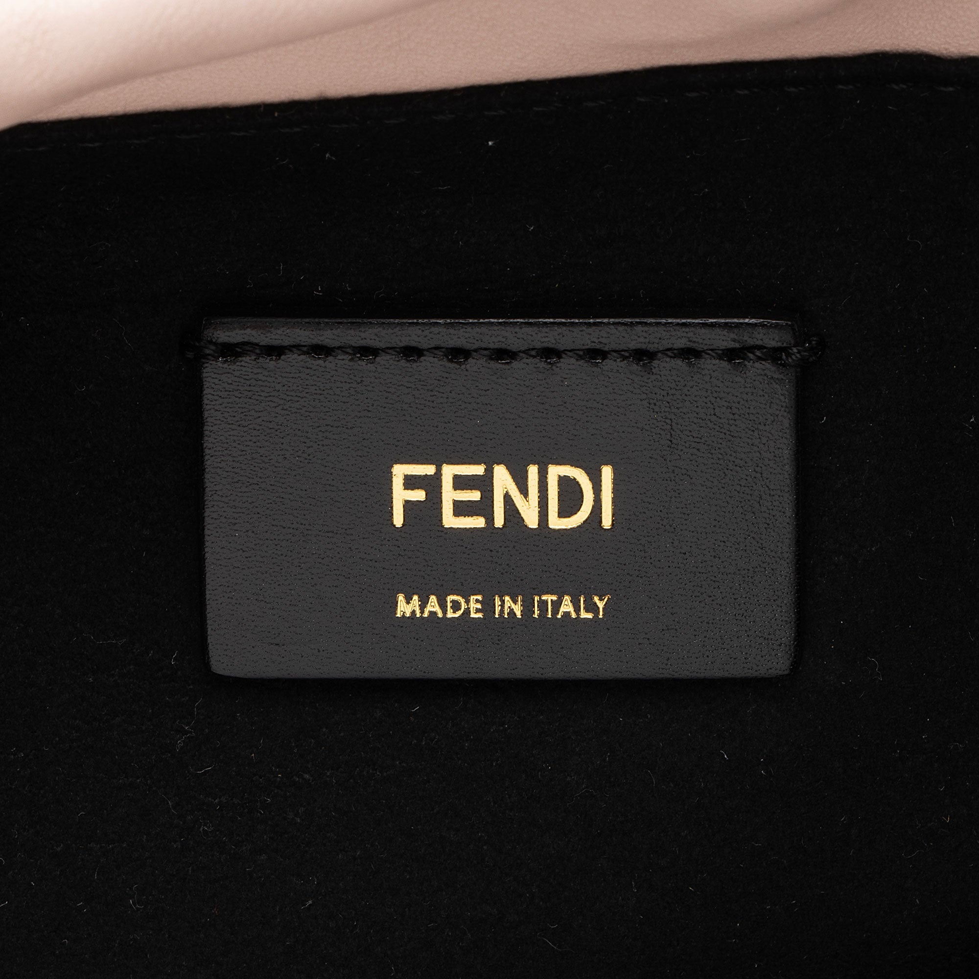 Fendi Nappa Leather Drawstring Medium Shoulder Bag (SHF-s7Ufln)