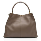 Fendi Nappa Leather Peekaboo X Lite Large Satchel (SHF-WvzNXl)