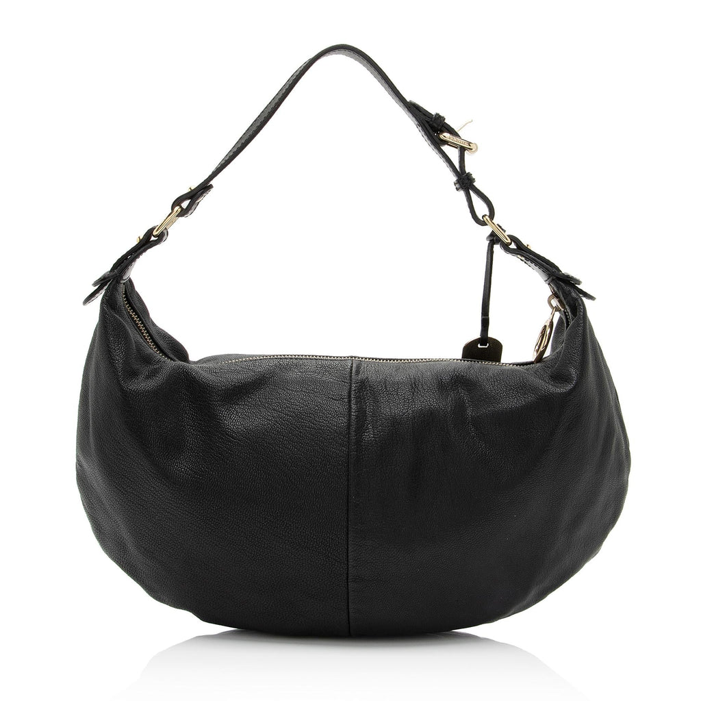 Fendi Nappa Leather Small Hobo (SHF-KysPJl)