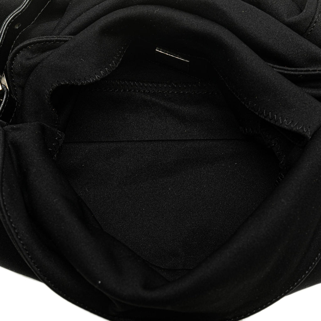 Fendi Neoprene Double Flap Shoulder Bag (SHG-Fp6HvH)