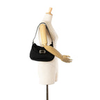 Fendi Neoprene Double Flap Shoulder Bag (SHG-Fp6HvH)
