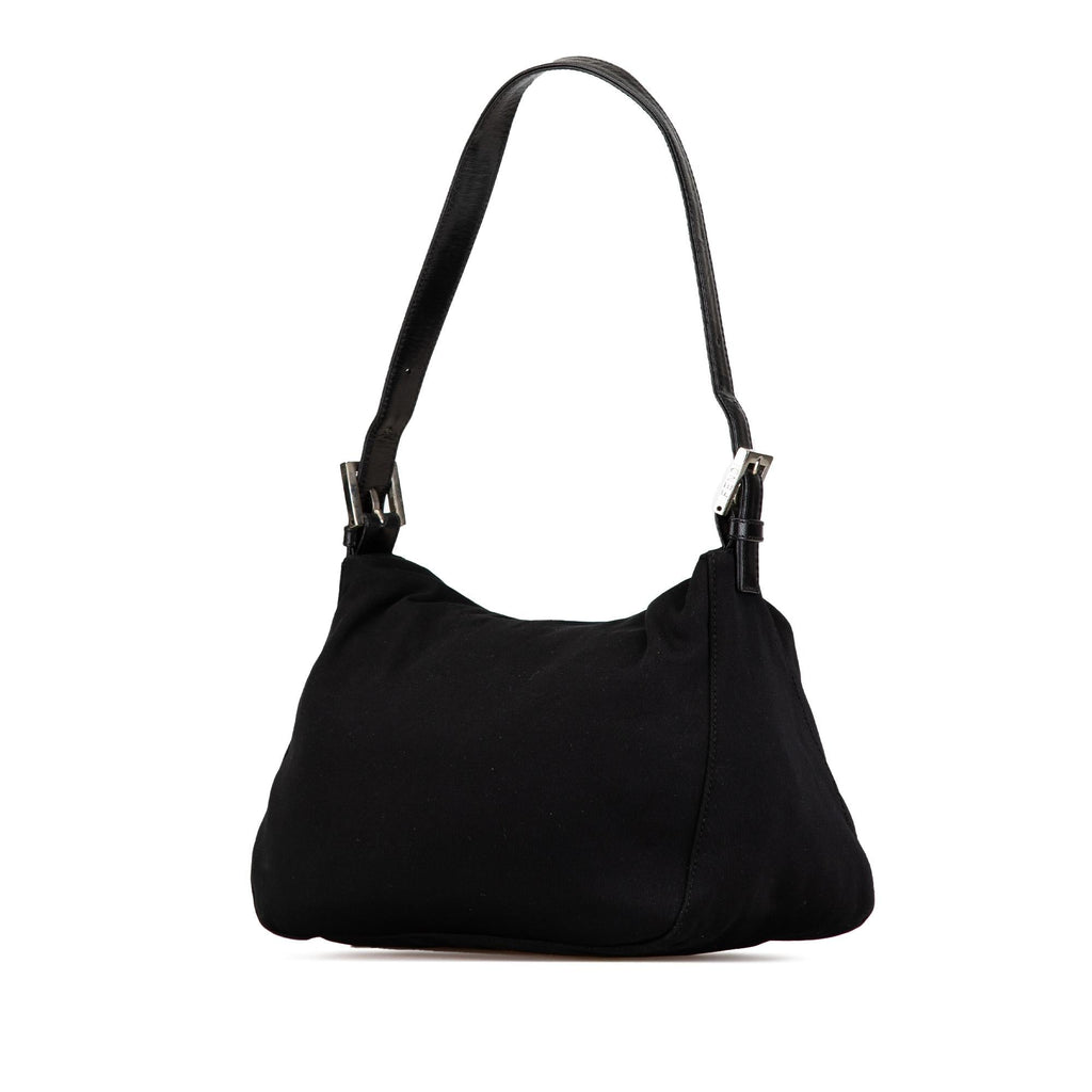 Fendi Neoprene Double Flap Shoulder Bag (SHG-Fp6HvH)