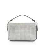 Fendi Nubuck Crystal Mini Baguette (SHF-euHxV9)