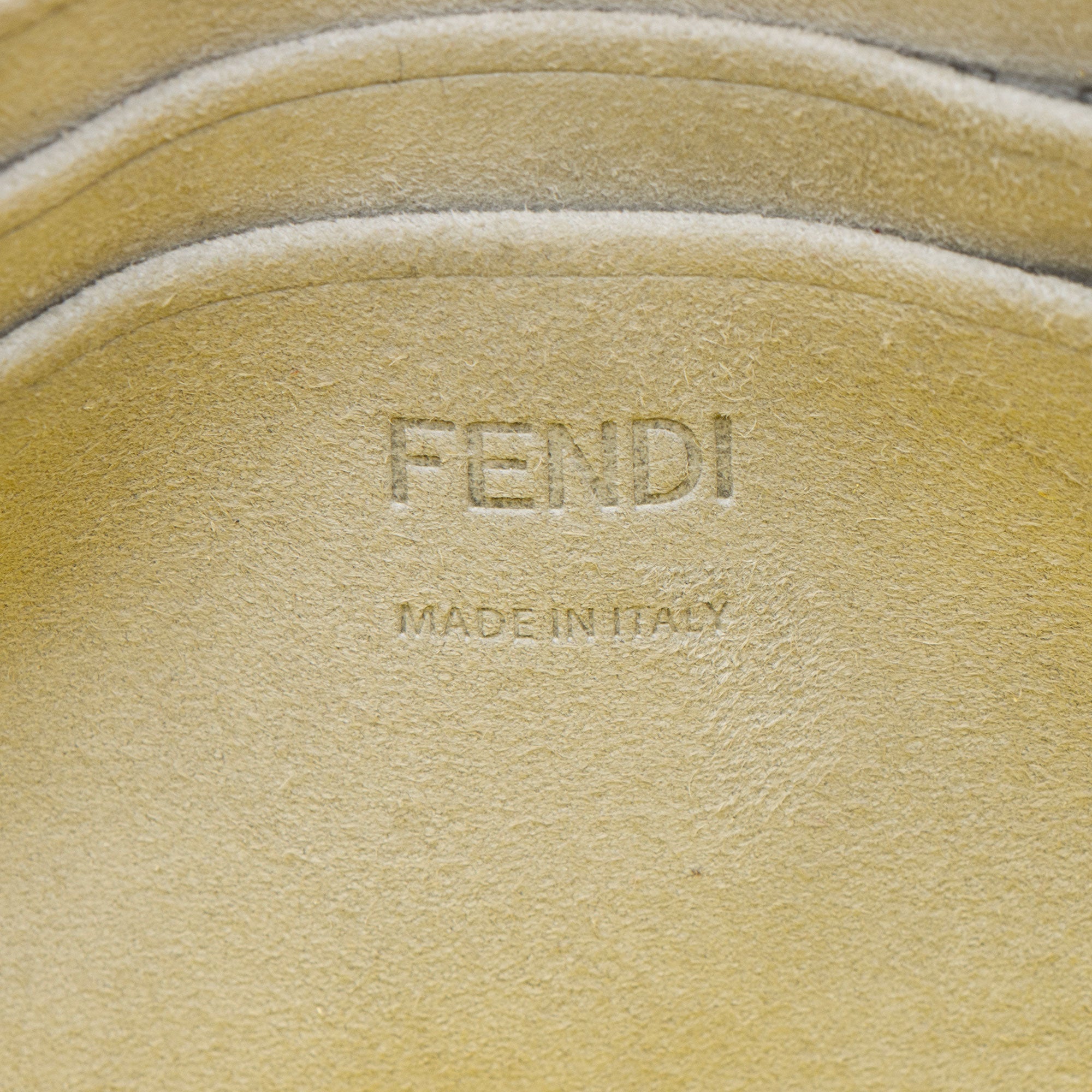 Fendi Nubuck Crystal Mini Baguette (SHF-euHxV9)