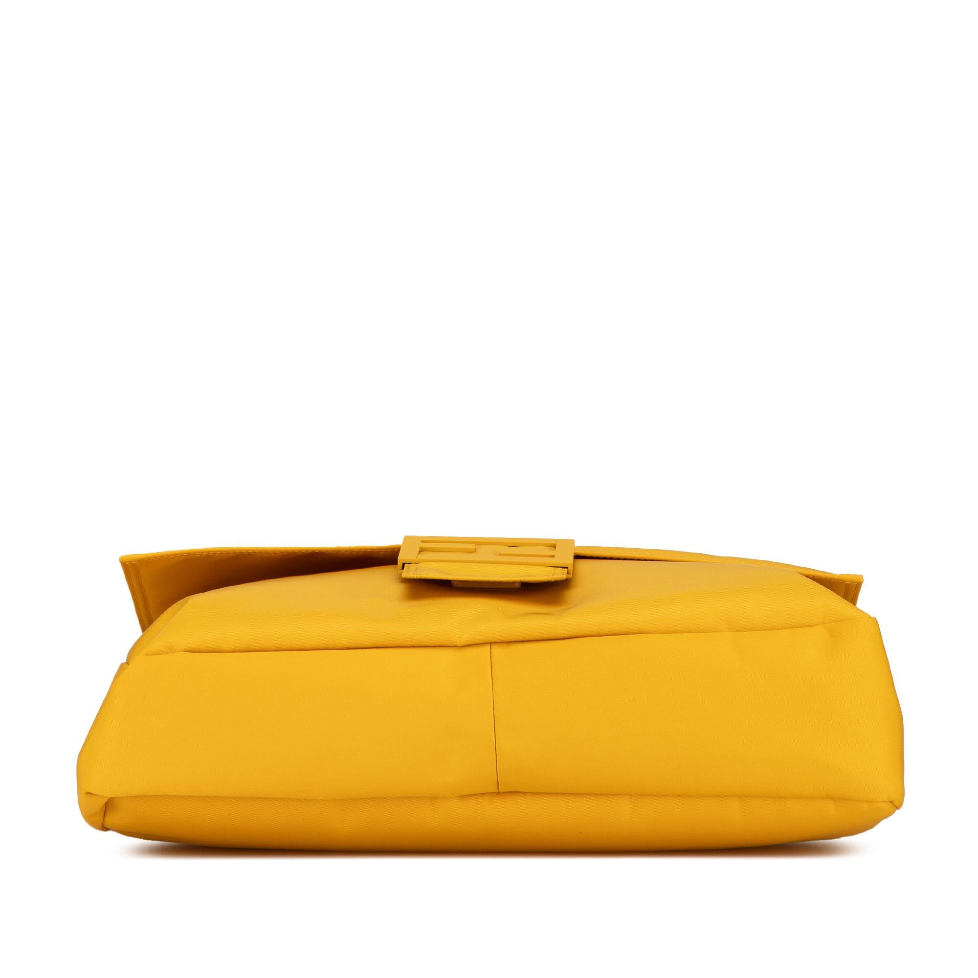 Fendi Nylon Baguette Messenger Bag (SHG-ix2YF8)