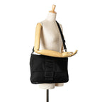 Fendi Nylon Baguette Messenger Bag (SHG-Bal4I3)