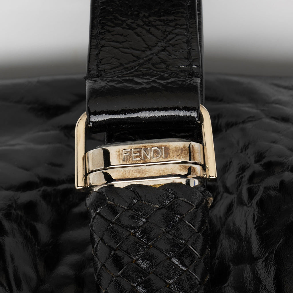 Fendi Patent Leather Spy Satchel (SHF-PigQG6)