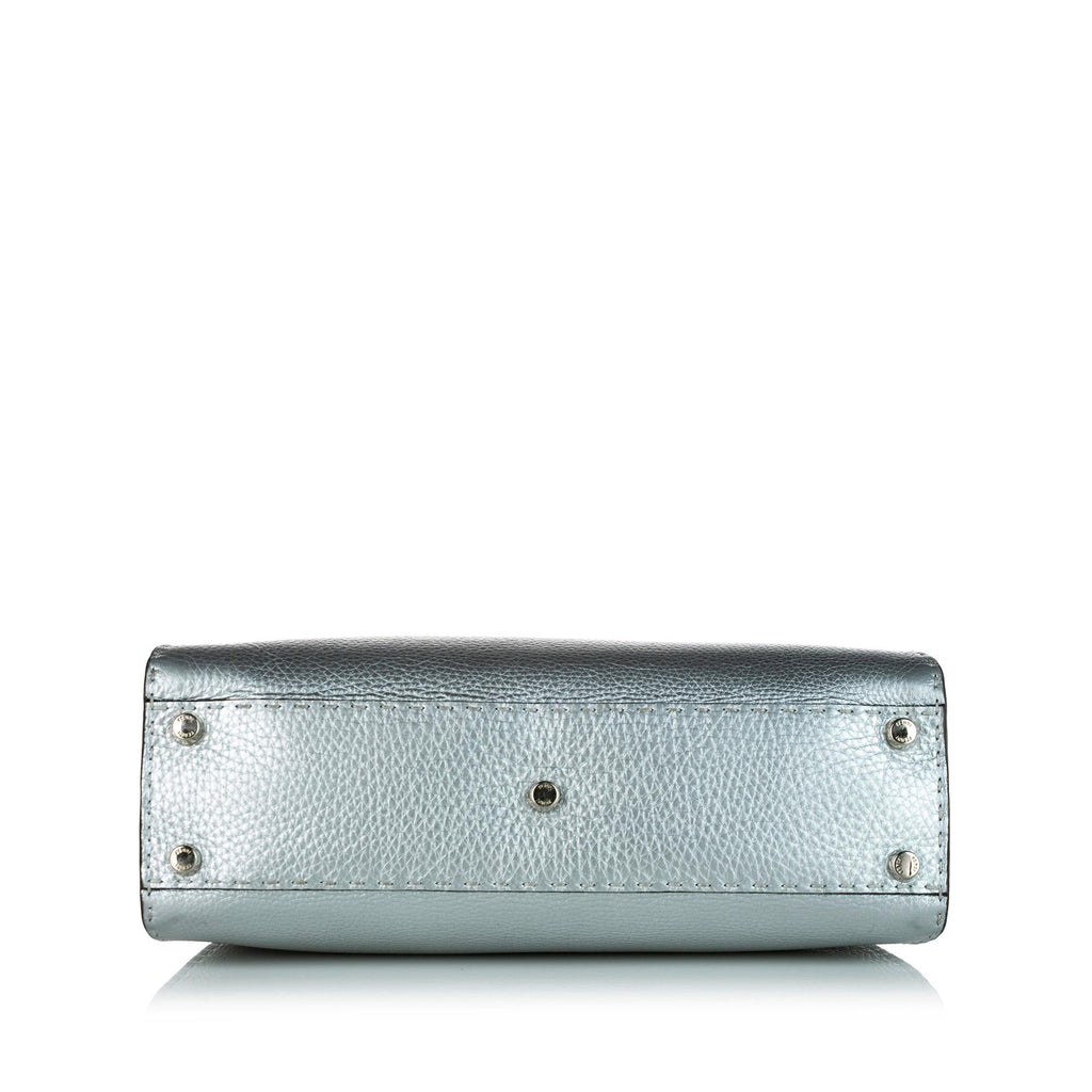 Fendi Peekaboo Leather Satchel (SHG-20756)